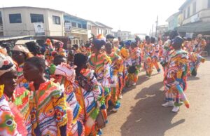 Annual Ankos Festival shakes principal streets of Takoradi Annual Ankos Festival shakes principal streets of Takoradi
