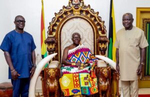 GETFund briefs Asantehene on GH¢400m KNUST Teaching Hospital contract GETFund briefs Asantehene on GH¢400m KNUST Teaching Hospital contract