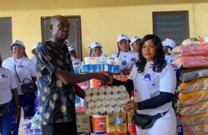 Nana Adjowa Anobea Leads Adeshie MMA Fun Club to Donate Items Worth Thousands to Kasoa Orphanage