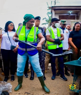 Poor Sanitation Is Worsening Flooding — Vice President Urges Ghanaians to Act Responsibly